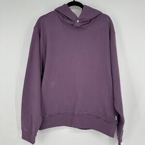 AYR The BLT Hoodie Sweatshirt In Prince Purple Pockets Mens XL